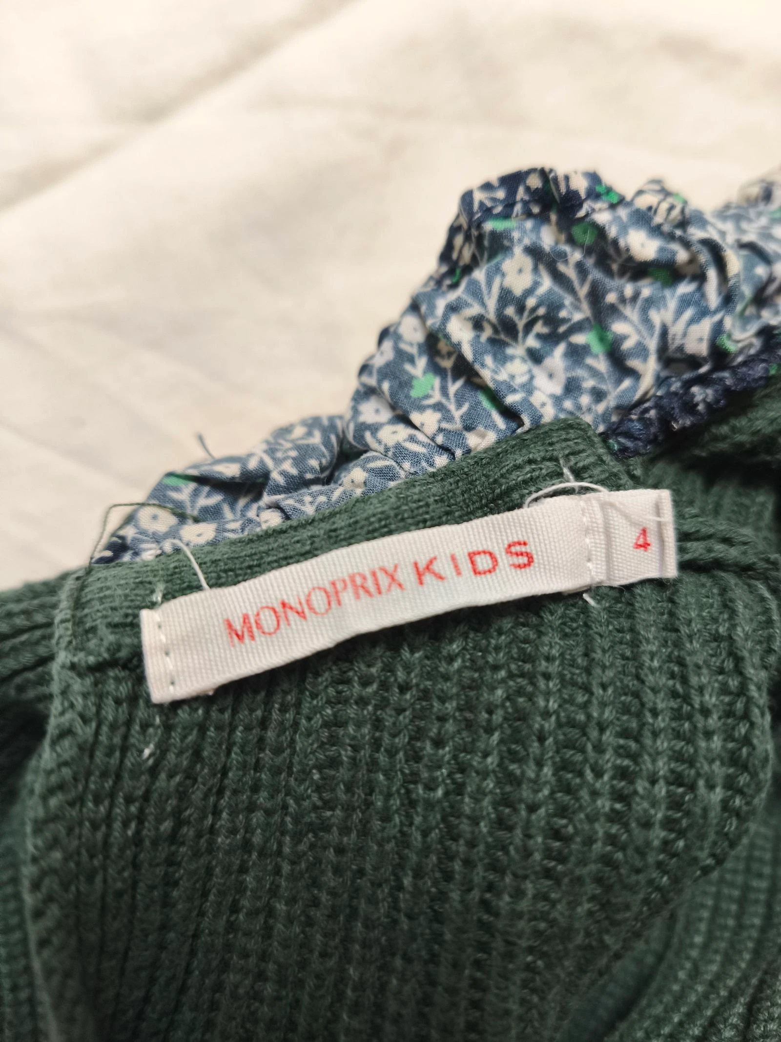 Suéter de malha para meninas (4 anos) – photo 6